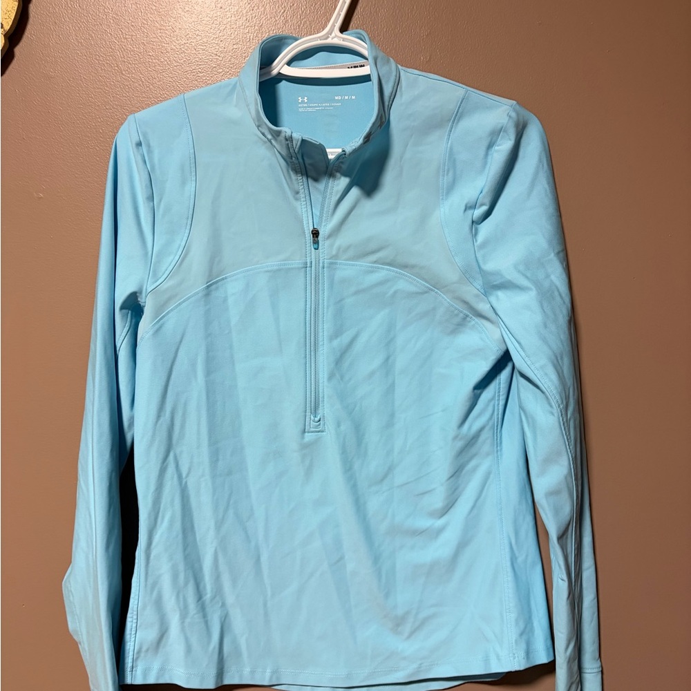 Under Armour Sky Blue Quarter-Zip Pullover